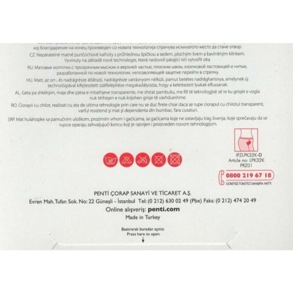 Penti Stop 15 Denier Bronze Small(1) New Tech Yarn Hole Stop Tights 3815 - Picture 9 of 10